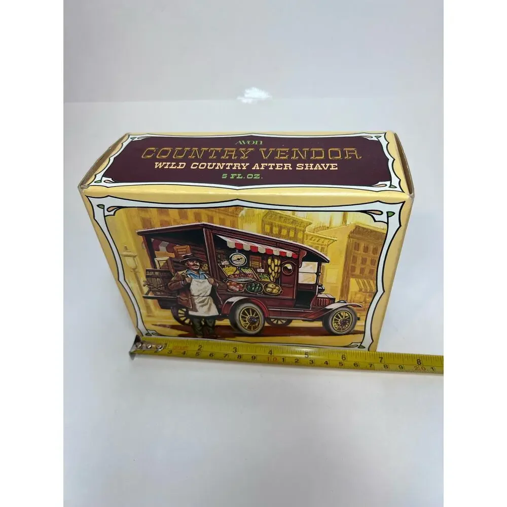 Avon Vintage Avon Country Vendor Wild Country After Shave 5oz. New in Box